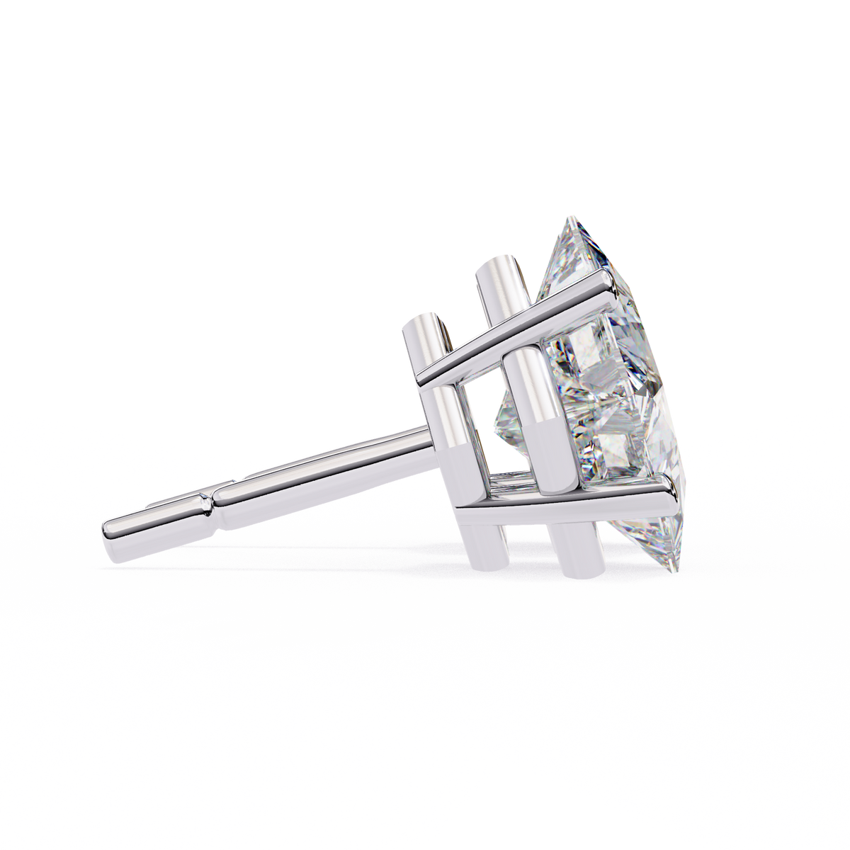 Solitaire Studs Square