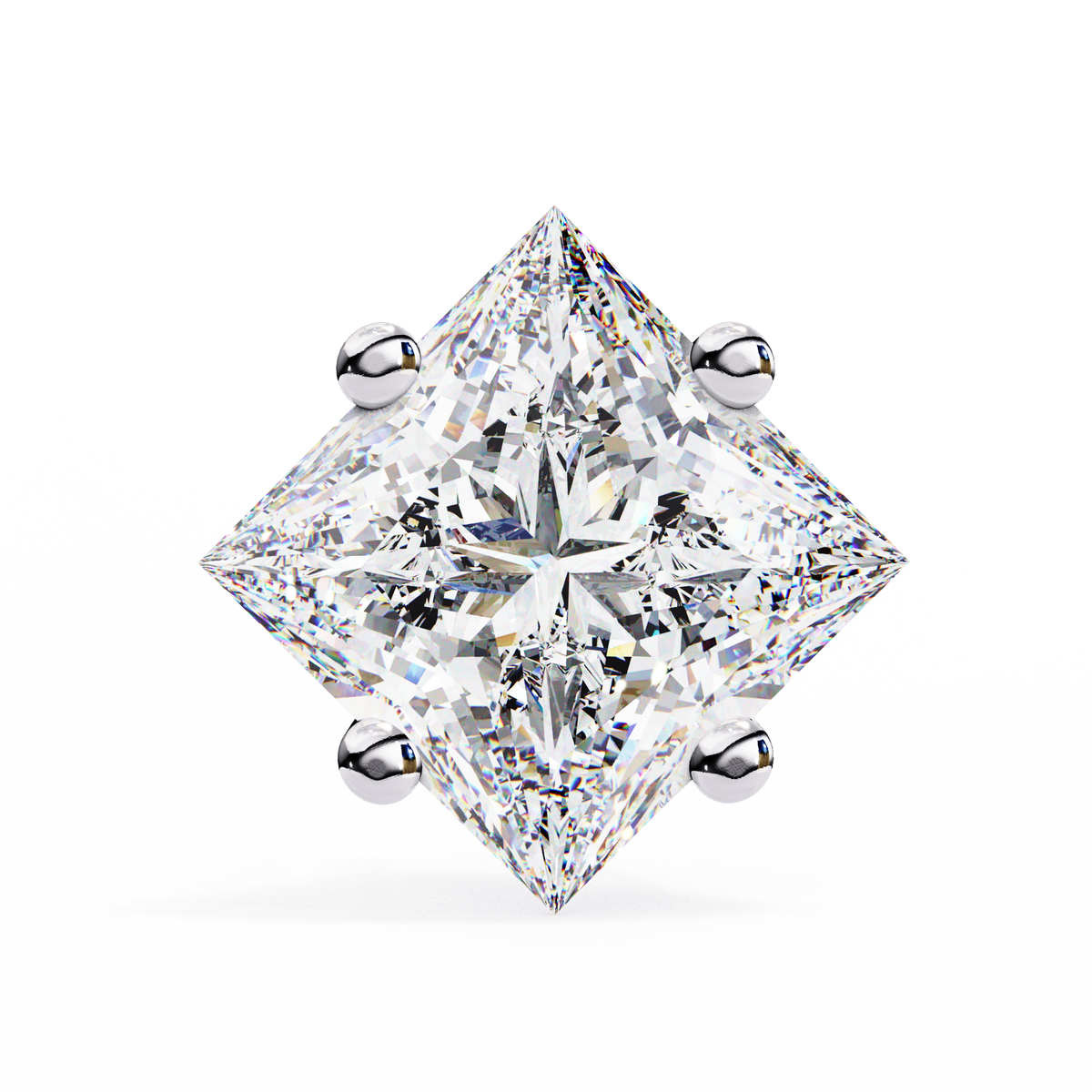 Solitaire Studs Square